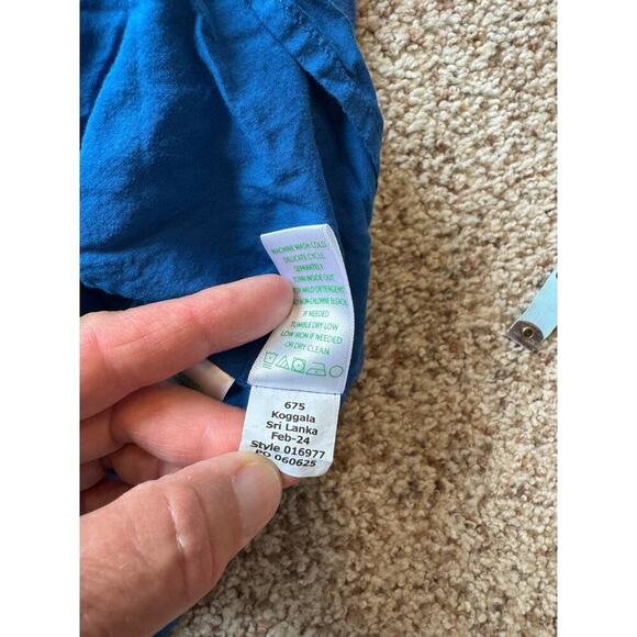 Lilly Pulitzer Maileigh Linen dress, Blue, size 0, but fits large - Picture 13 of 14